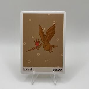 Foreal (Fearow) #0022- Gen 1 Pookiemoot Fan Art - Pokemon